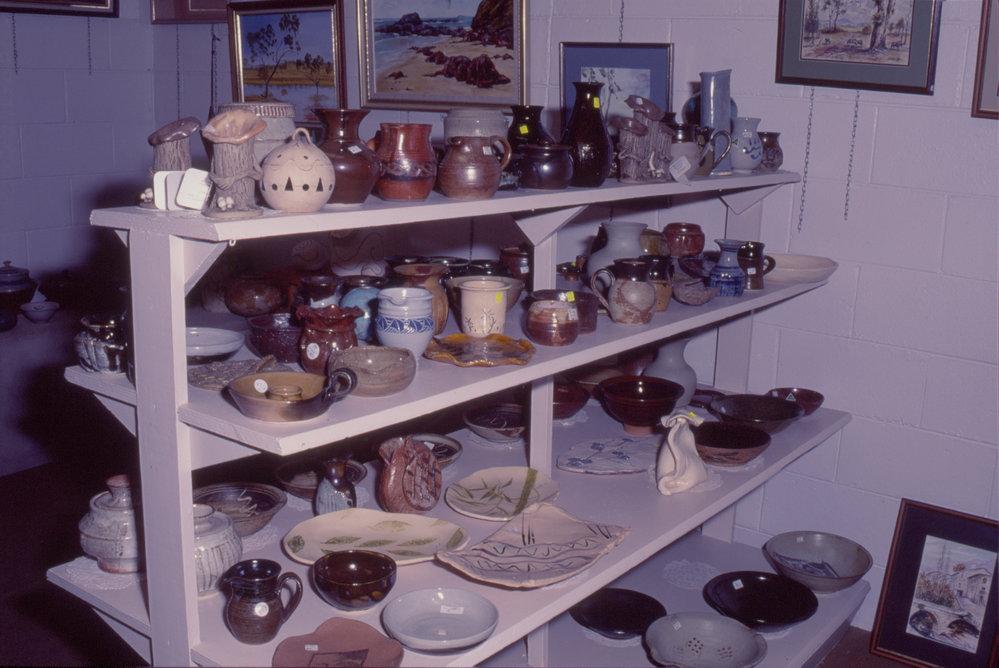 Ceramics display, Showground Art Gallery, Coffs Harbour