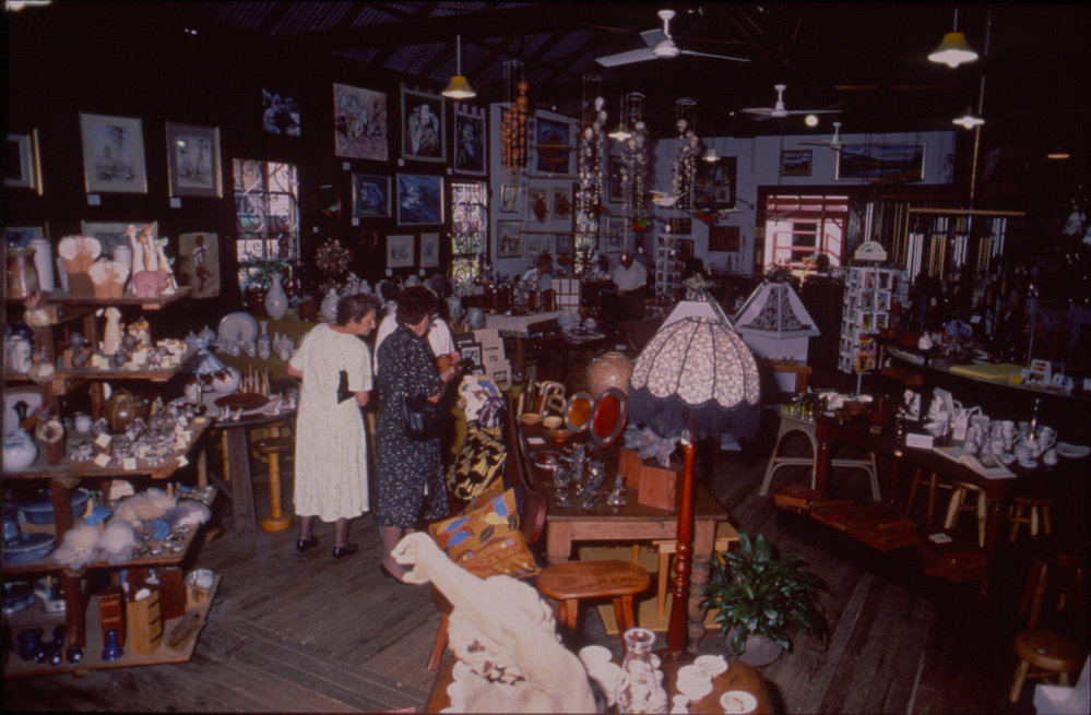 Interior of The Yellow Shed, Bellingen