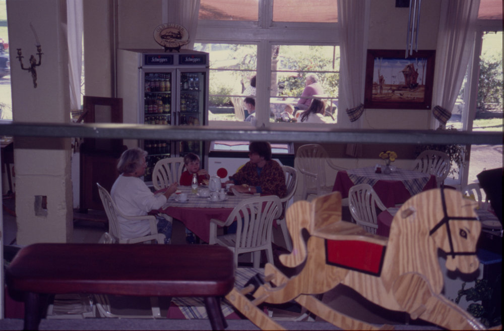 Interior of The Old Butter Factory cafe, Bellingen