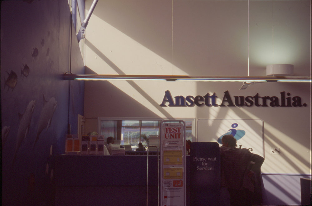 Ansett Airlines desk, Coffs Harbour Airport