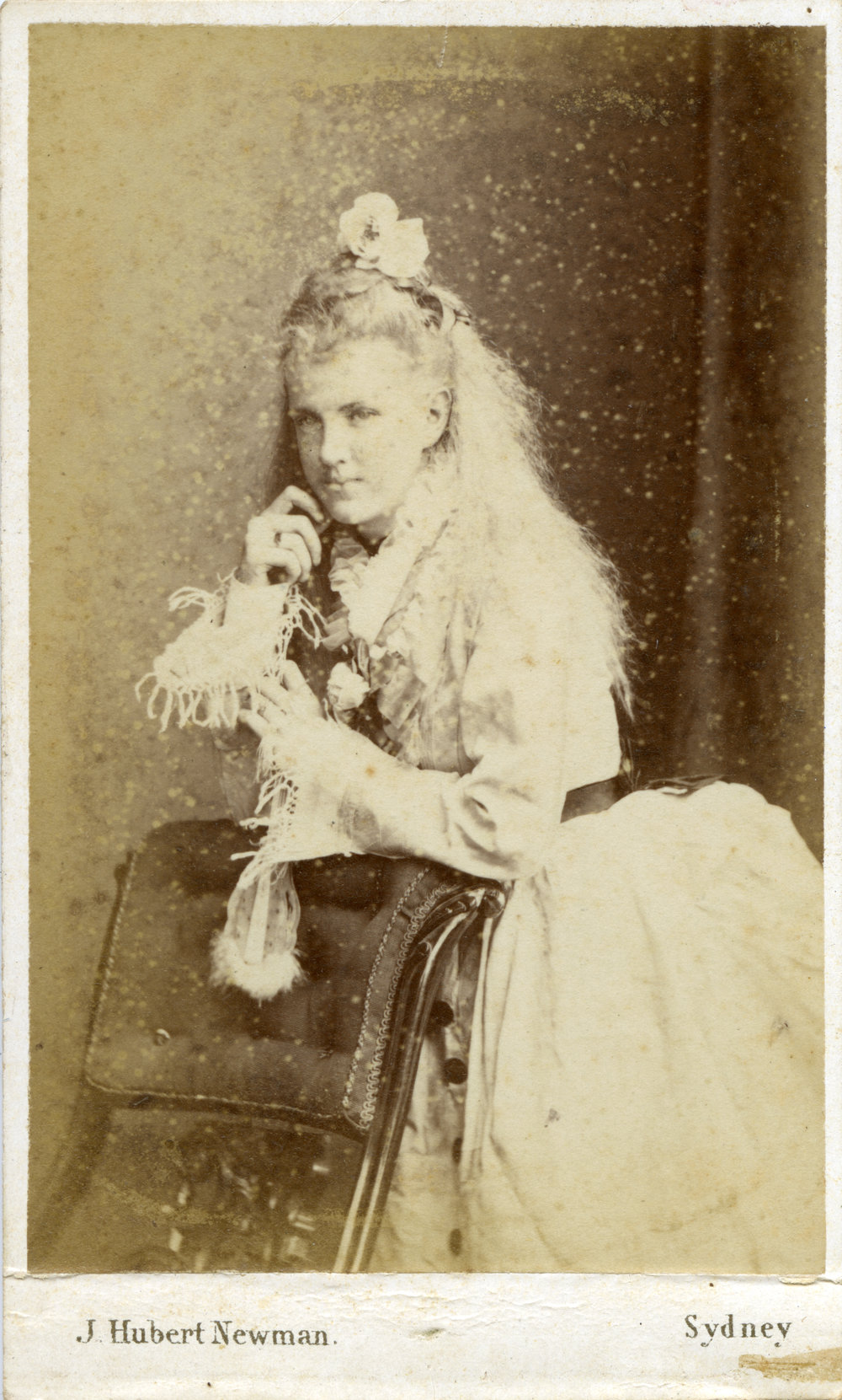 Portrait of a girl, c. 1870