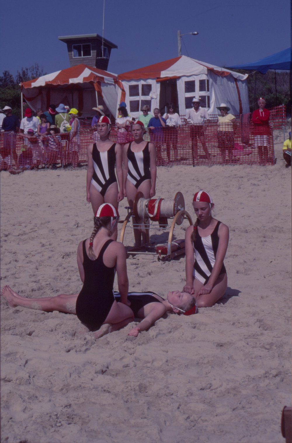 Surf rescue demonstration