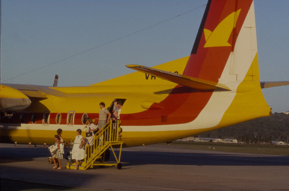Air New South Wales aeroplane, Coffs Harbour Airport
