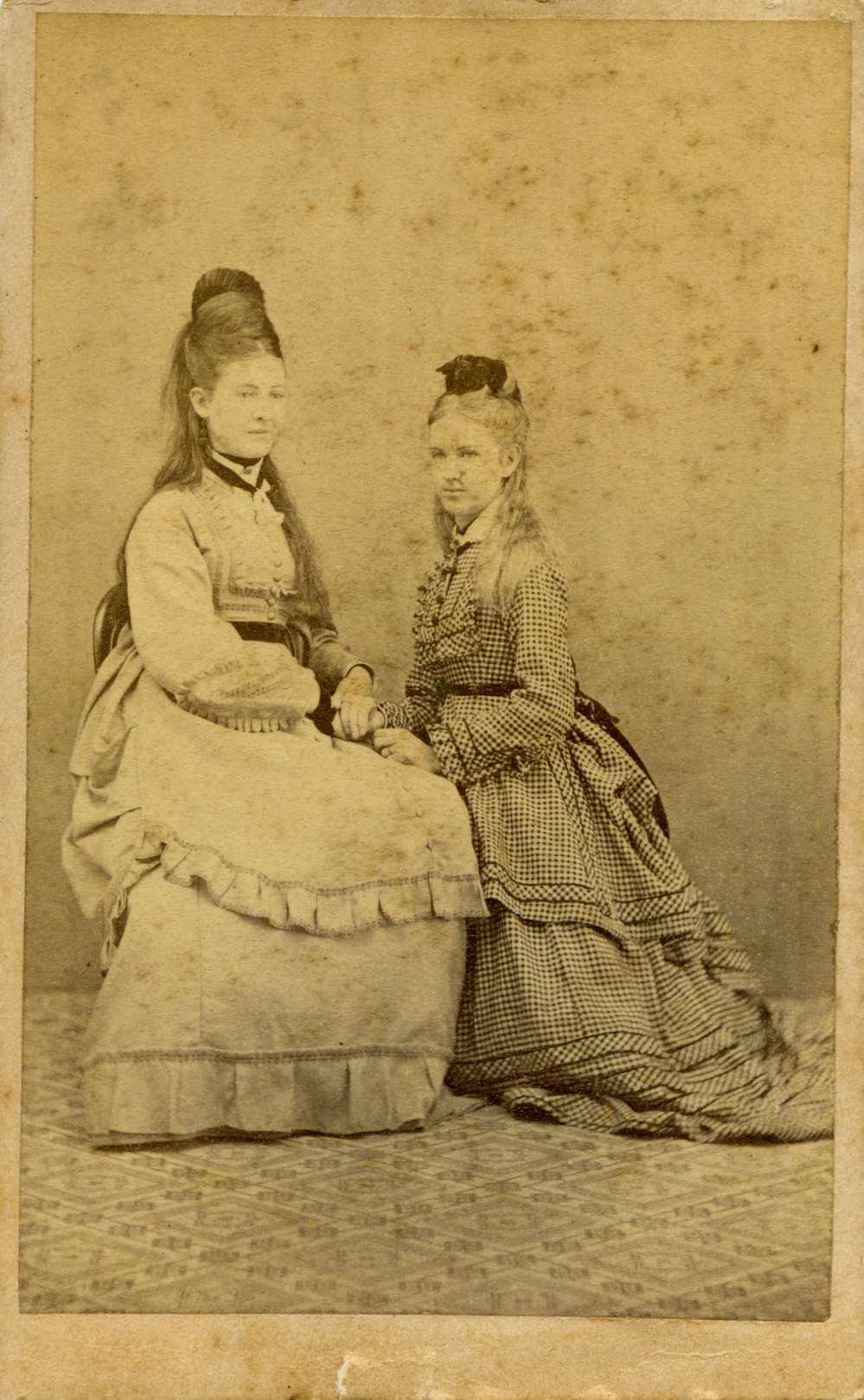 Portrait of two women, c. 1867