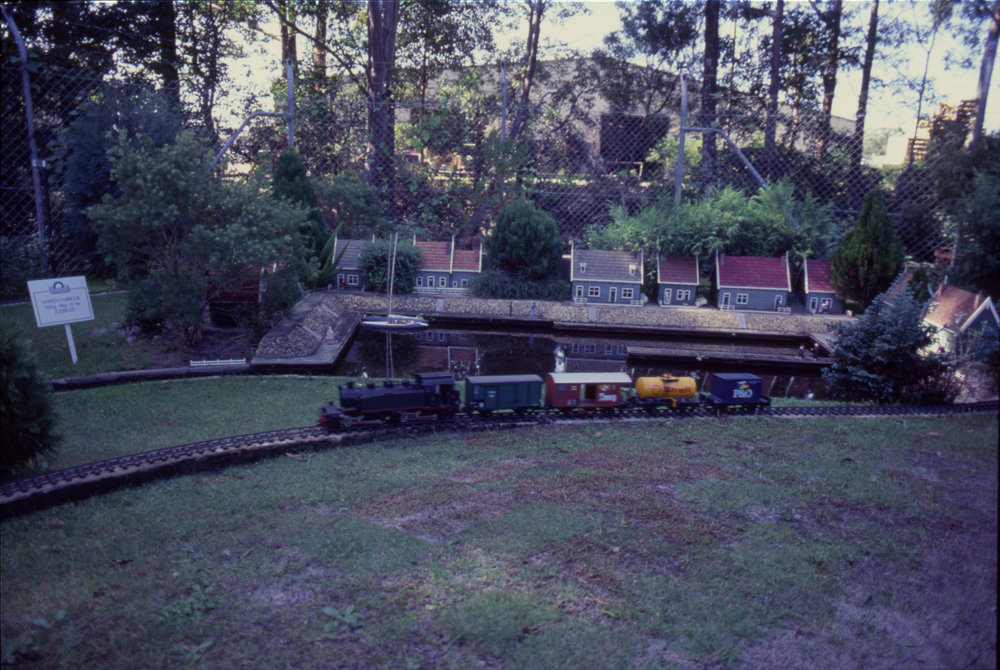 Model Marken Harbour and railway, The Clog Barn