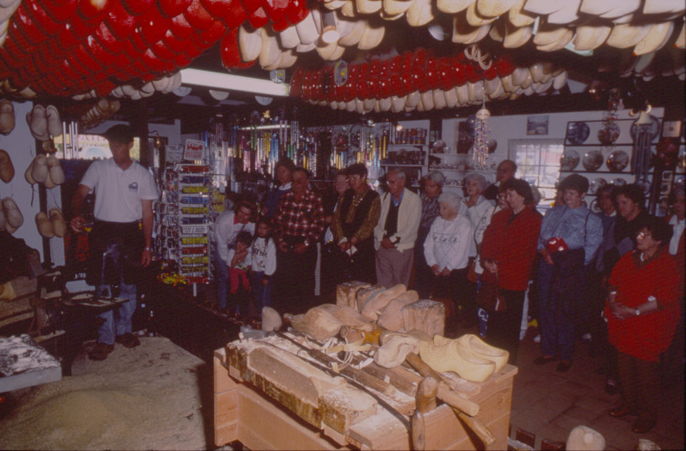 Clog making demonstration, The Clog Barn