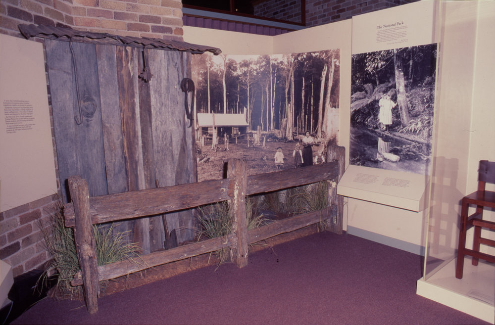 Timber industry display, Coffs Harbour Regional Museum