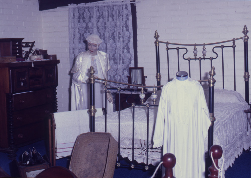 Bedroom display at Coffs Harbour Regional Museum
