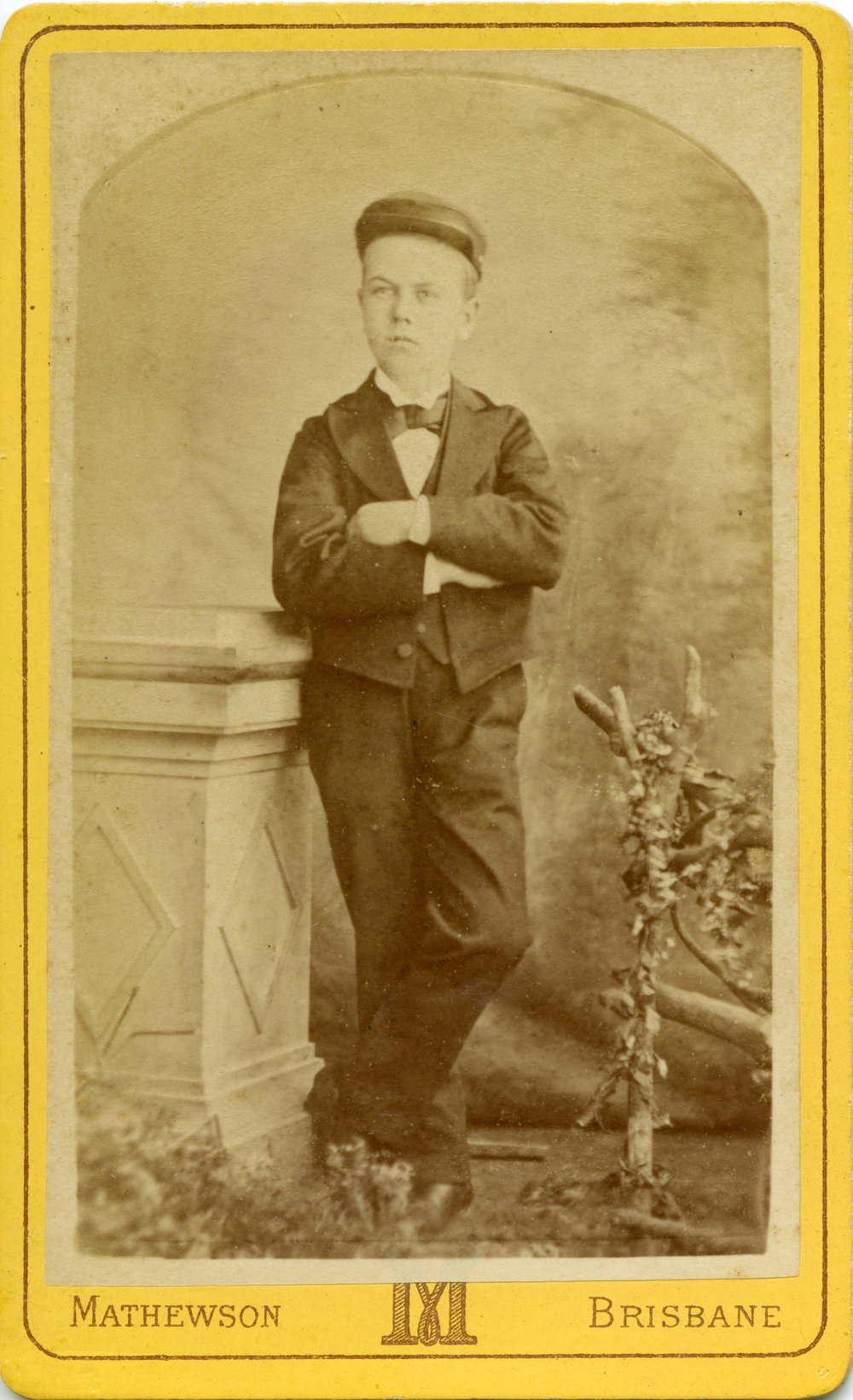 Portrait of a lad, c. 1871