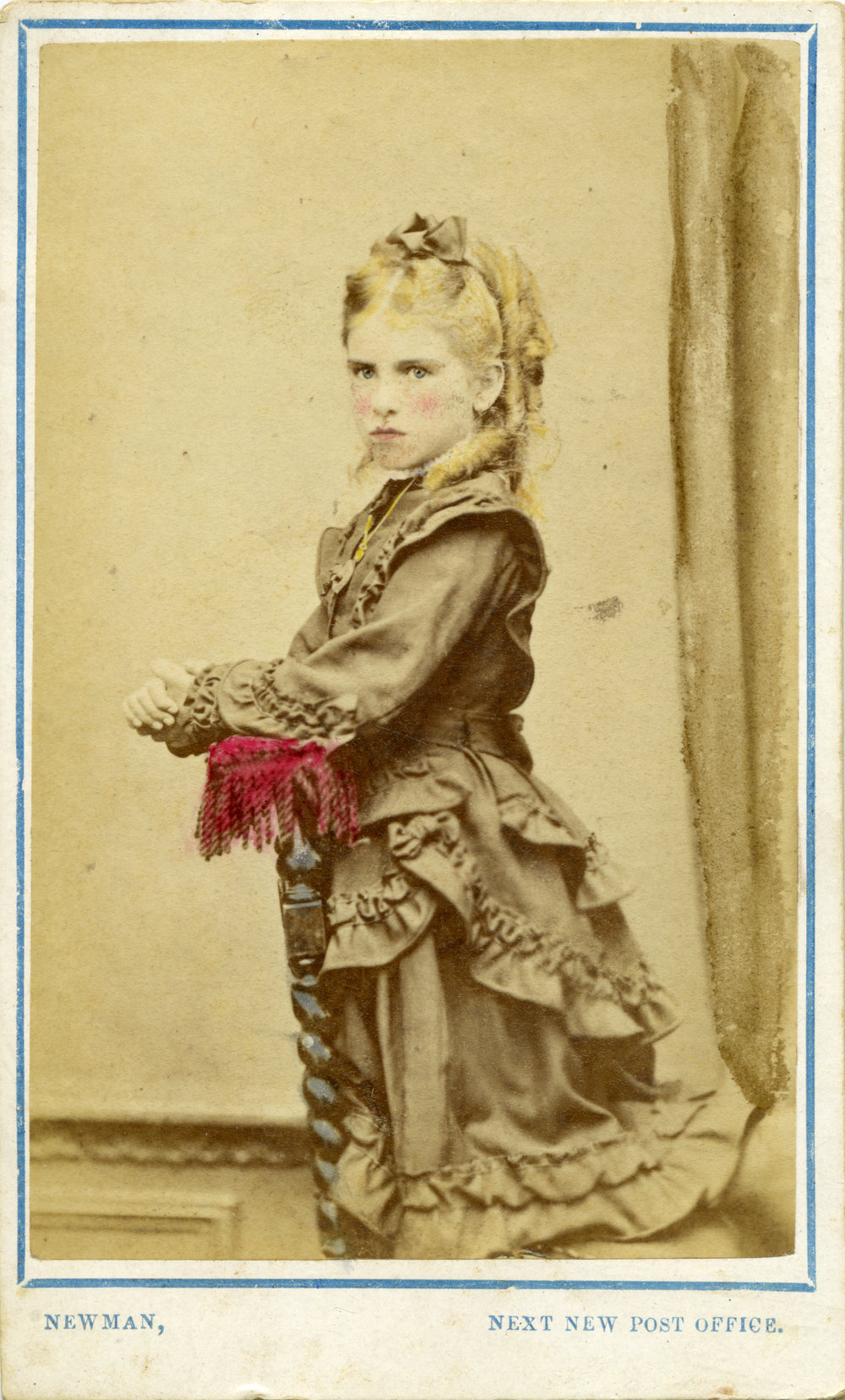 Portrait of Miss Lily Holmes, c.1871