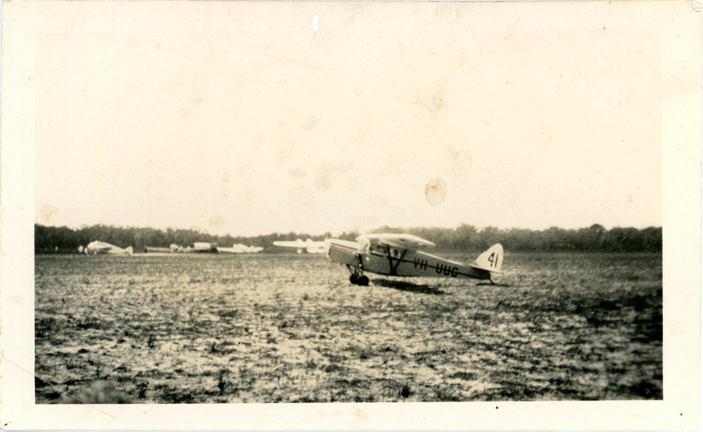Miss Nancy Bird's Leopard Moth, 16 December 1936