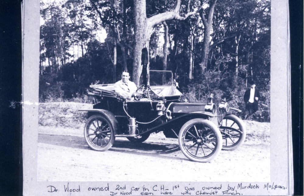 Dr William Wood and Charles Finch, c. 1913 