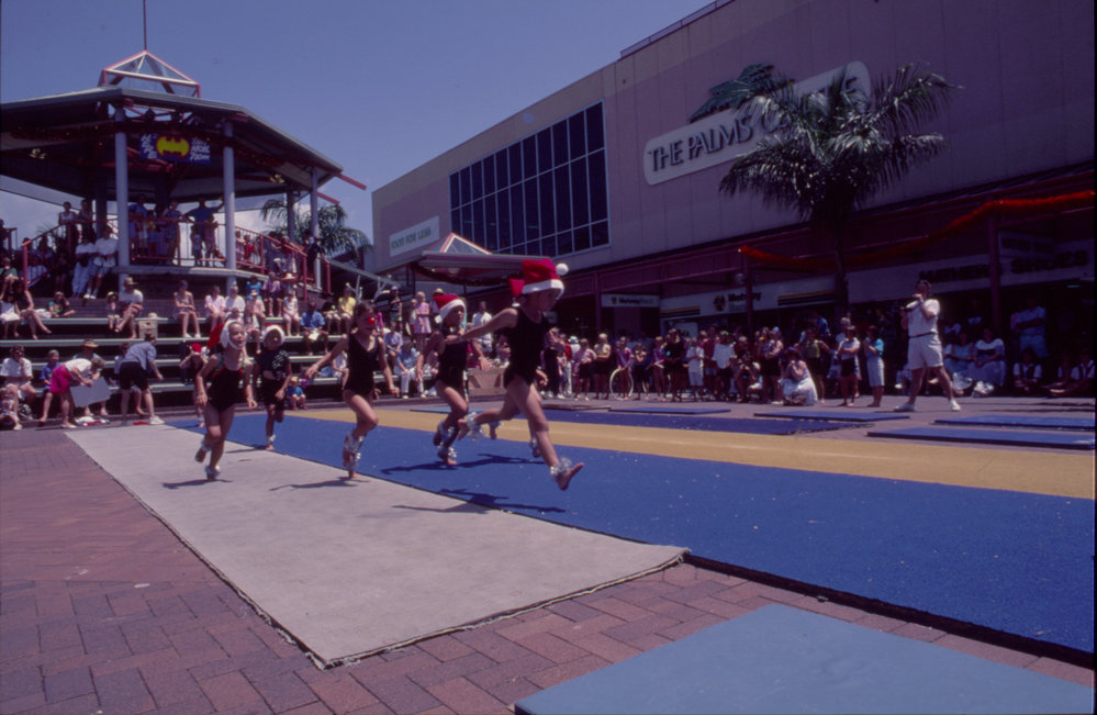 Gymnastics demonstration, City Centre Mall