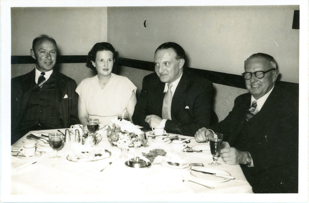 Jack Gerard and and three companions, c. 1950s