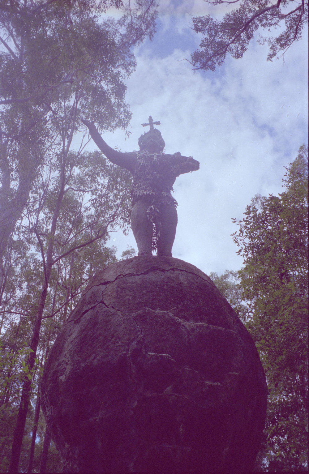 Jonas Zilinskas's 'Key Man' statue, c. 2007