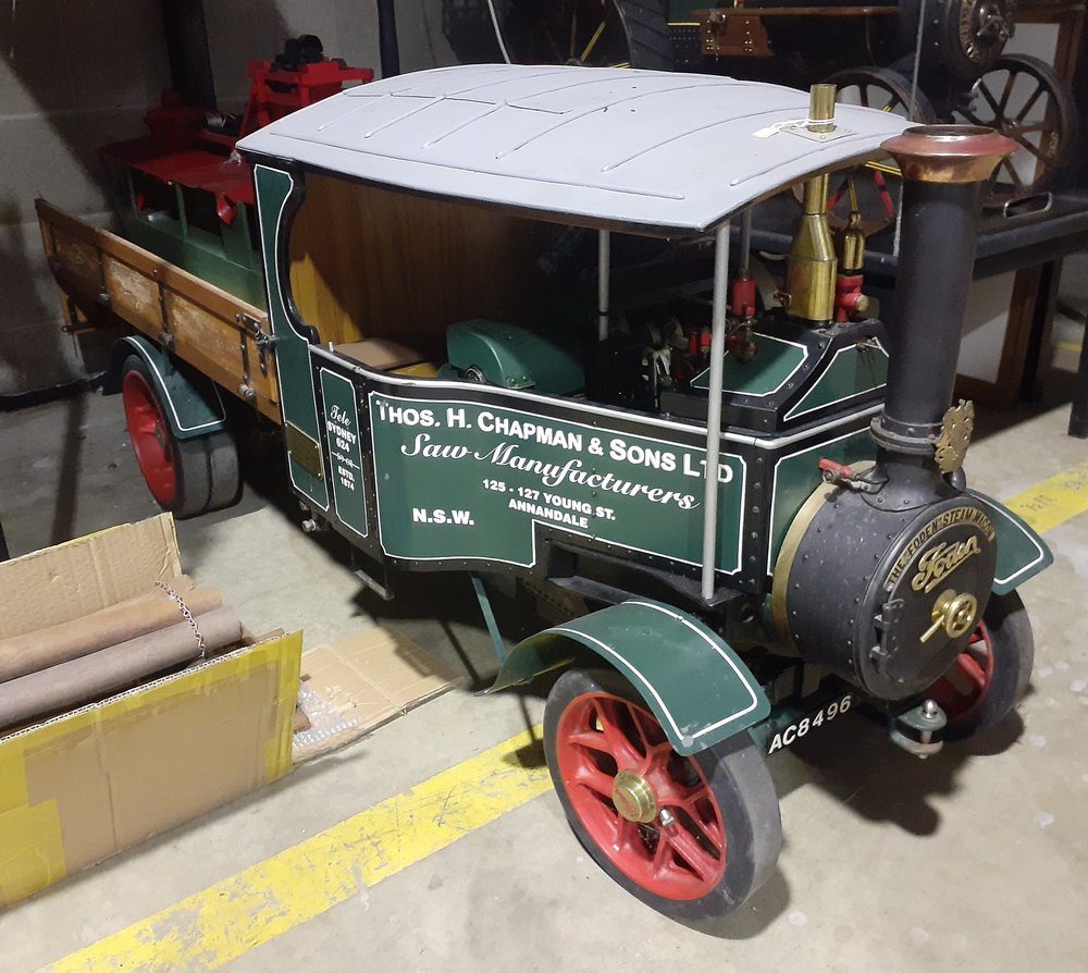 Model Steam Lorry