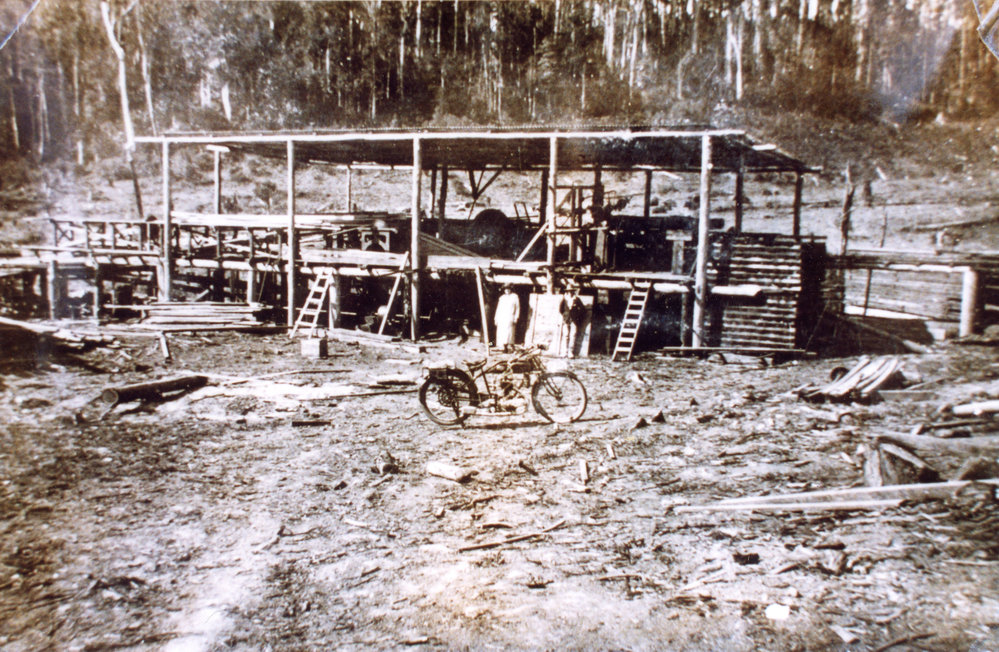 Corfe's timber mill, late 1920s