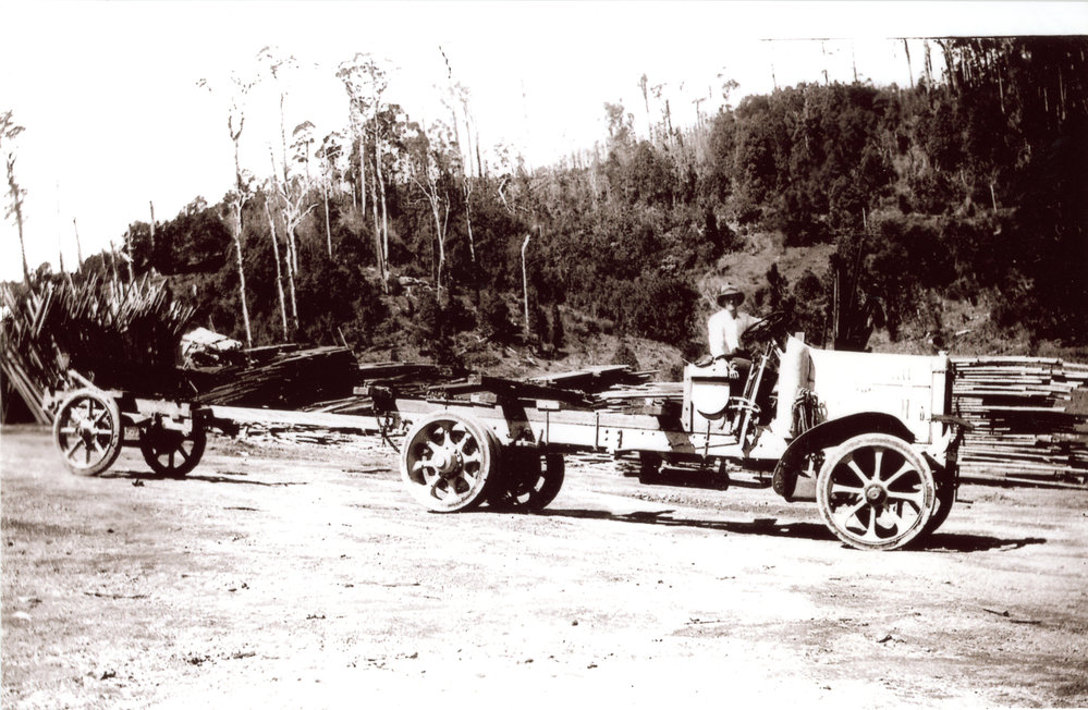 Tom Corfe's Leyland truck, early 1930s
