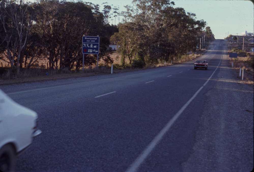 Pacific Highway, Woolgoolga, c. 1977