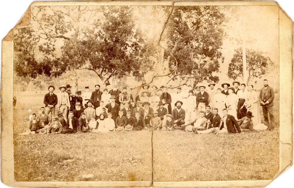 Outdoor group portrait