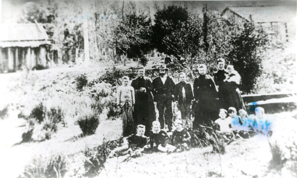 Outdoor family portrait