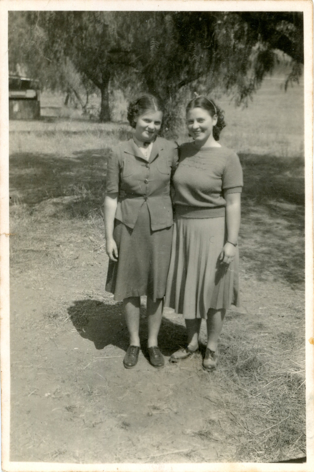 Two young women