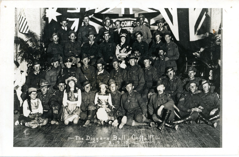 Diggers' Ball, Coffs Harbour, 3 September 1919