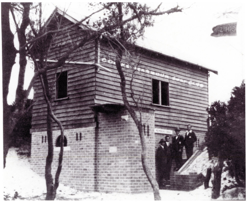 Coffs Harbour Surf Life Saving Club at Park Beach, 1926 