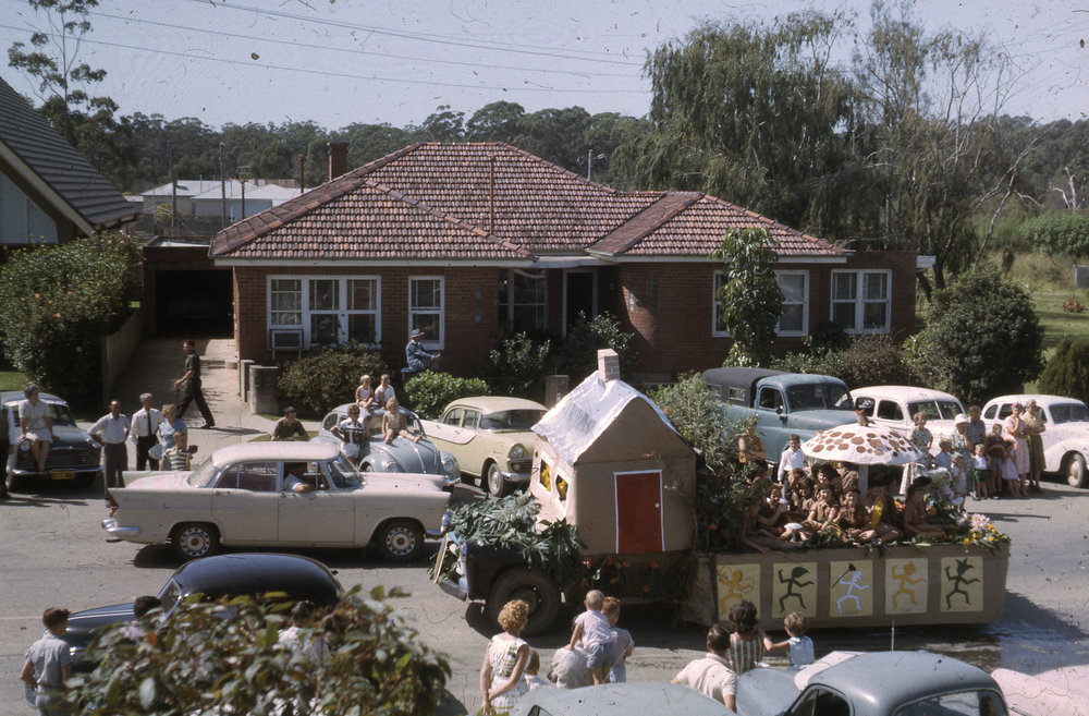 Coffs' Centenary Parade, 1970