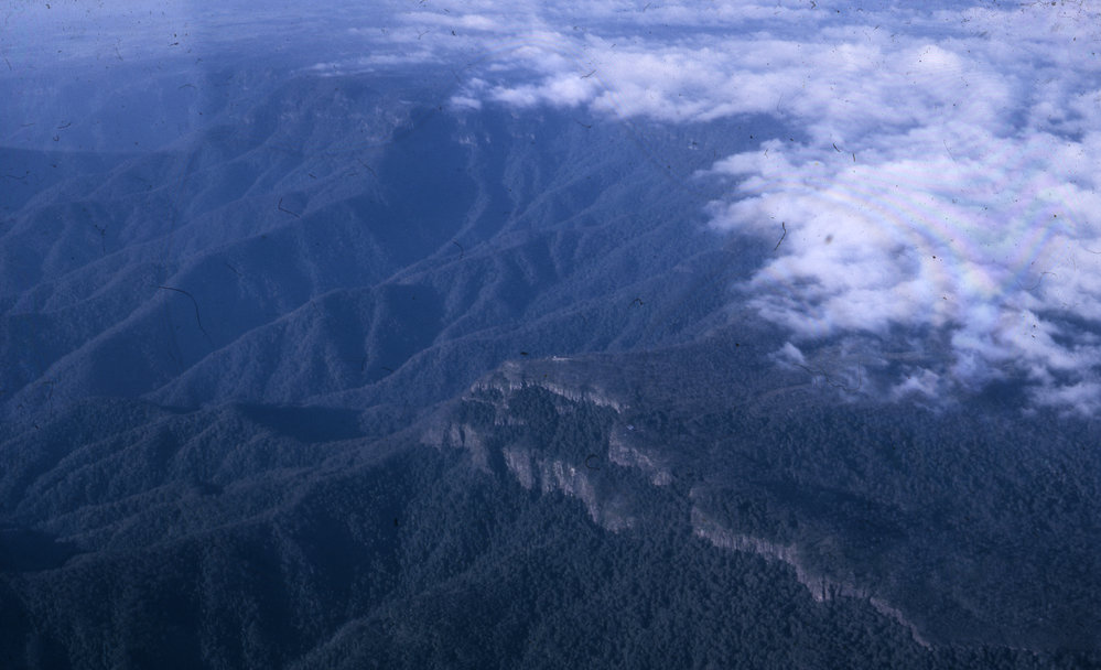 Flying over Point Lookout, 1965