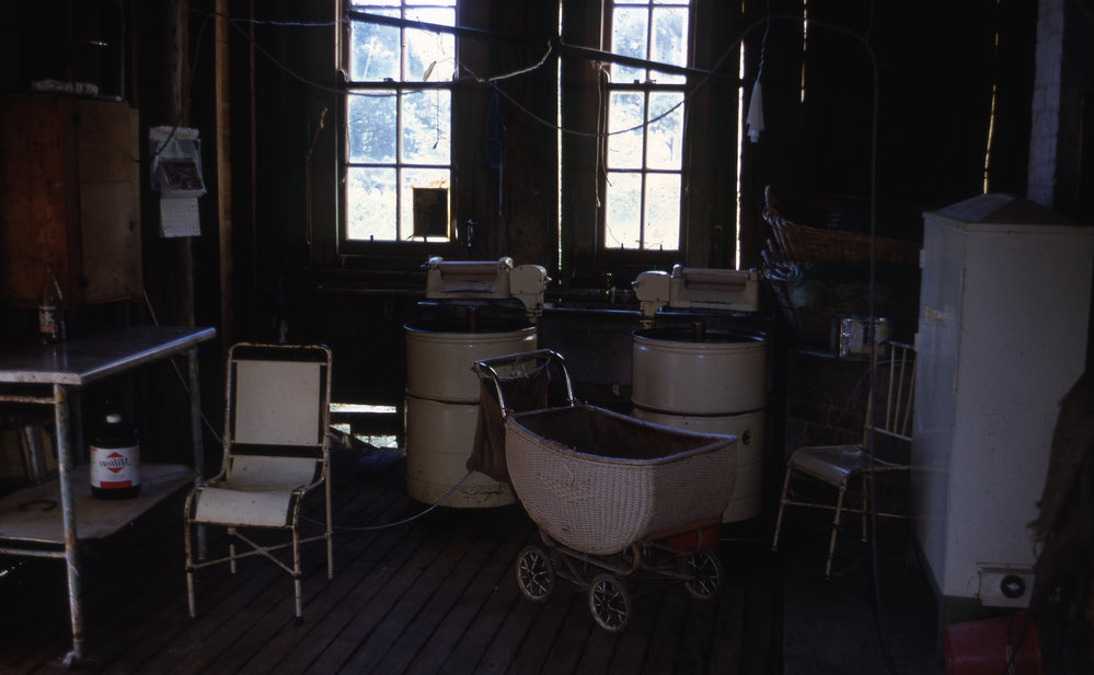 Laundry with pram at Coffs Harbour District Hospital, September 1969