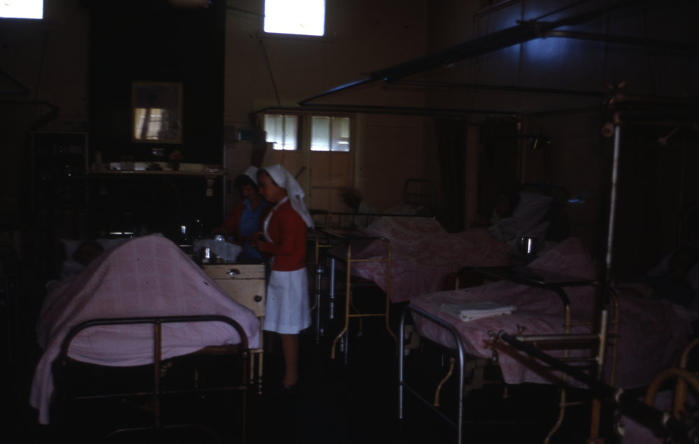 Nurse on the ward at Coffs Harbour District Hospital, September 1969