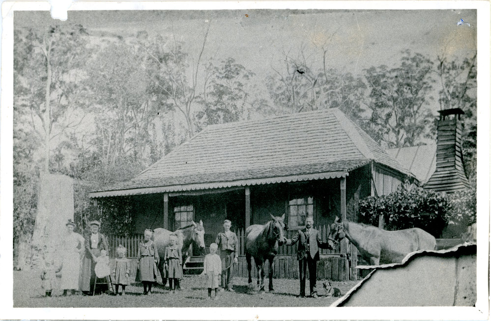 The Gardiner family, 1906