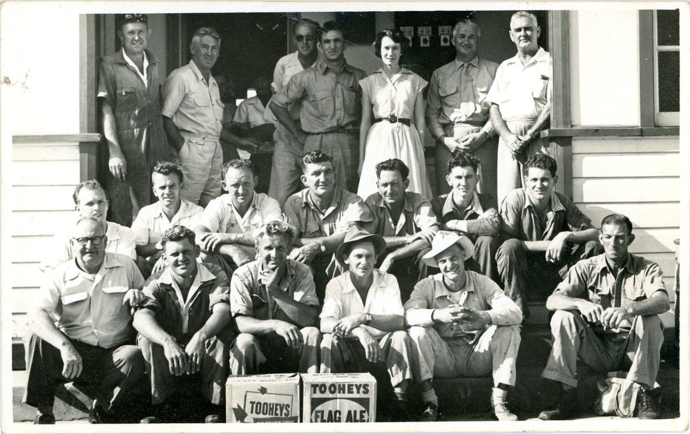 Coffs Harbour County Council staff, late 1950s