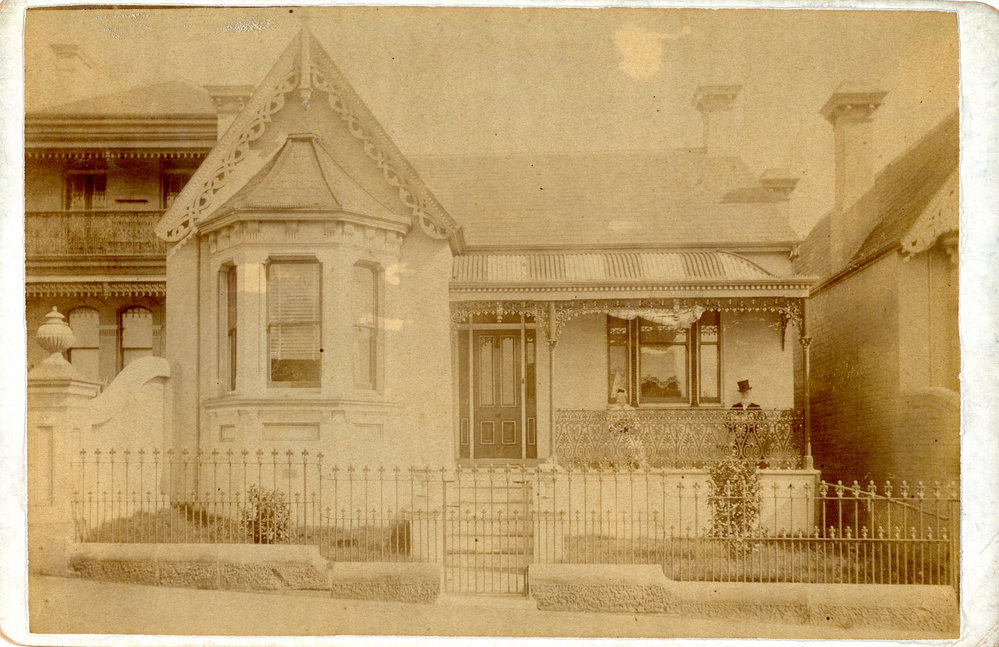 The home of William and Eliza Bayldon "Leamanville"