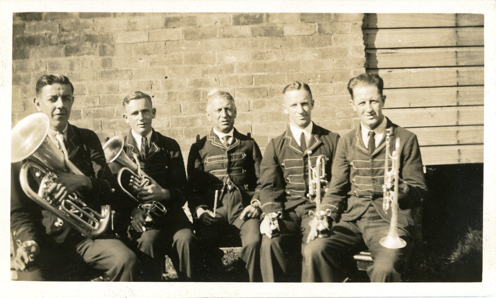 Winners of the North Coast Bands' Association Contest, 1 March 1935 