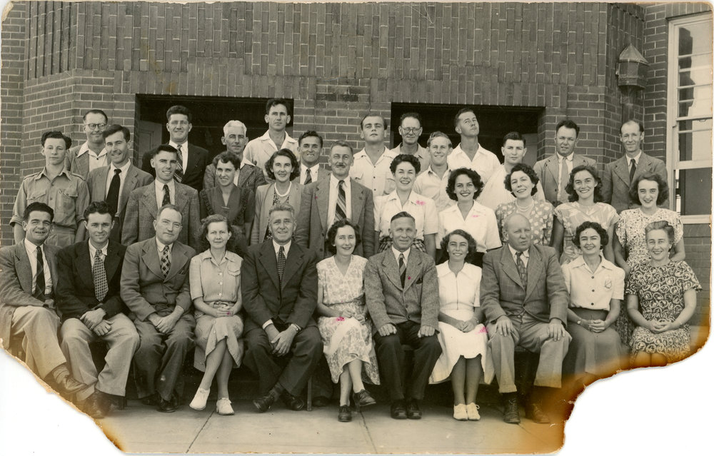 Staff of Jetty High School, 1949