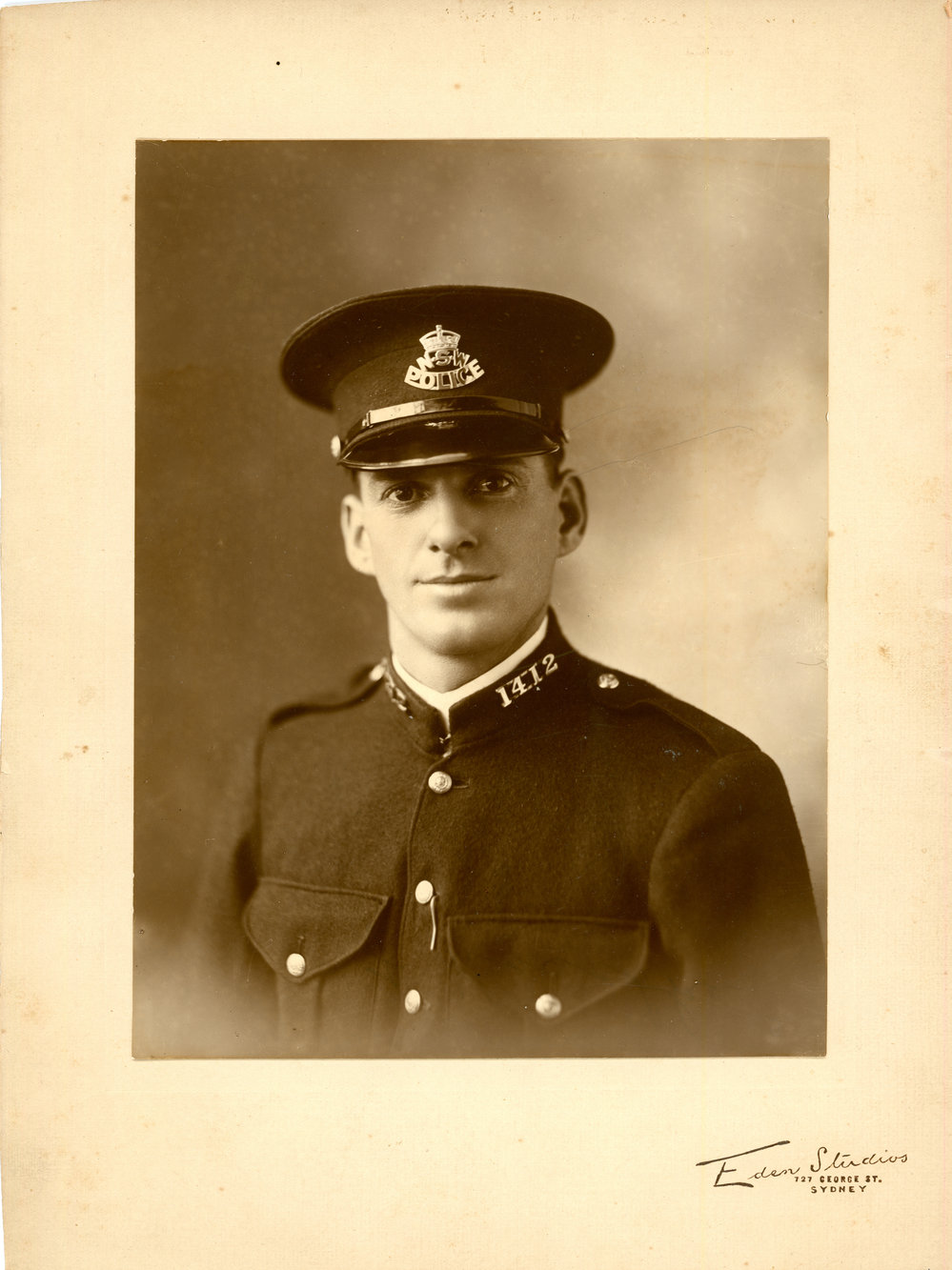 Portrait of Police Constable Black, 1929