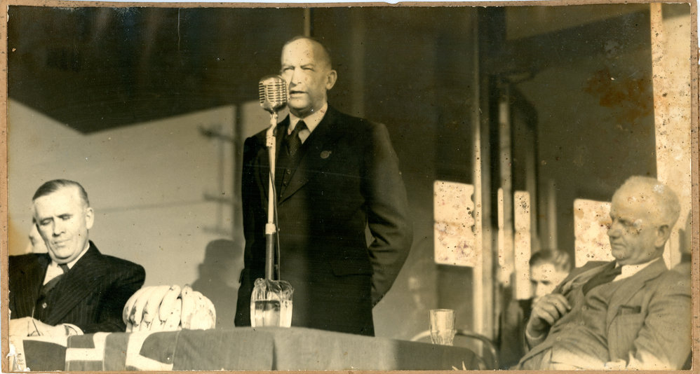 Opening of the new B. G. F. building, 30 August 1951