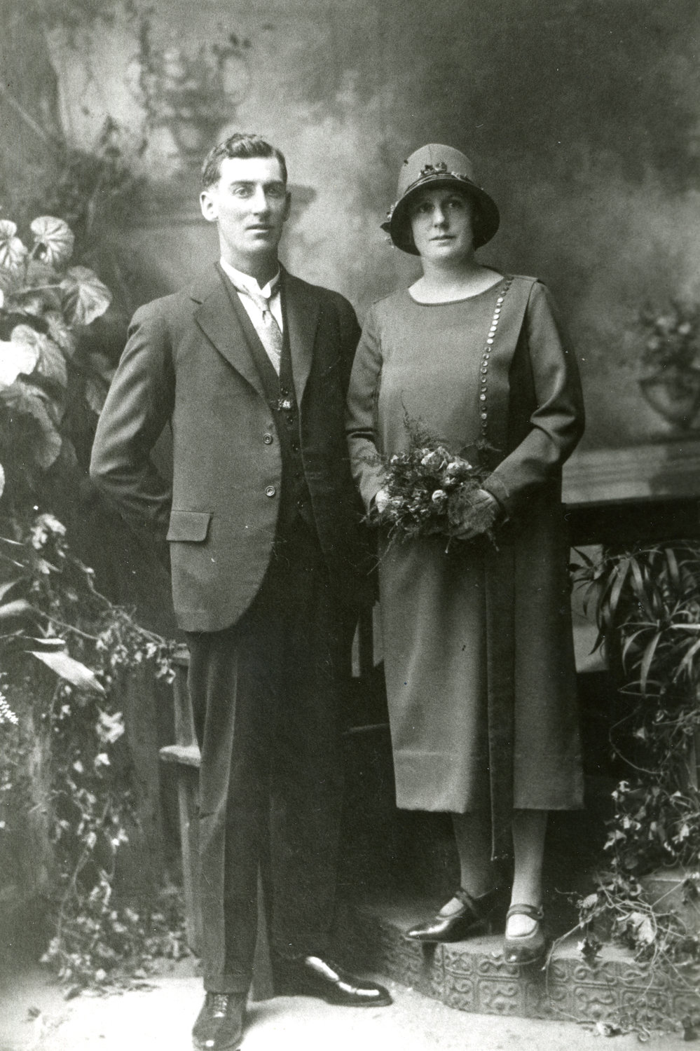 Portrait of a couple, c. 1920s