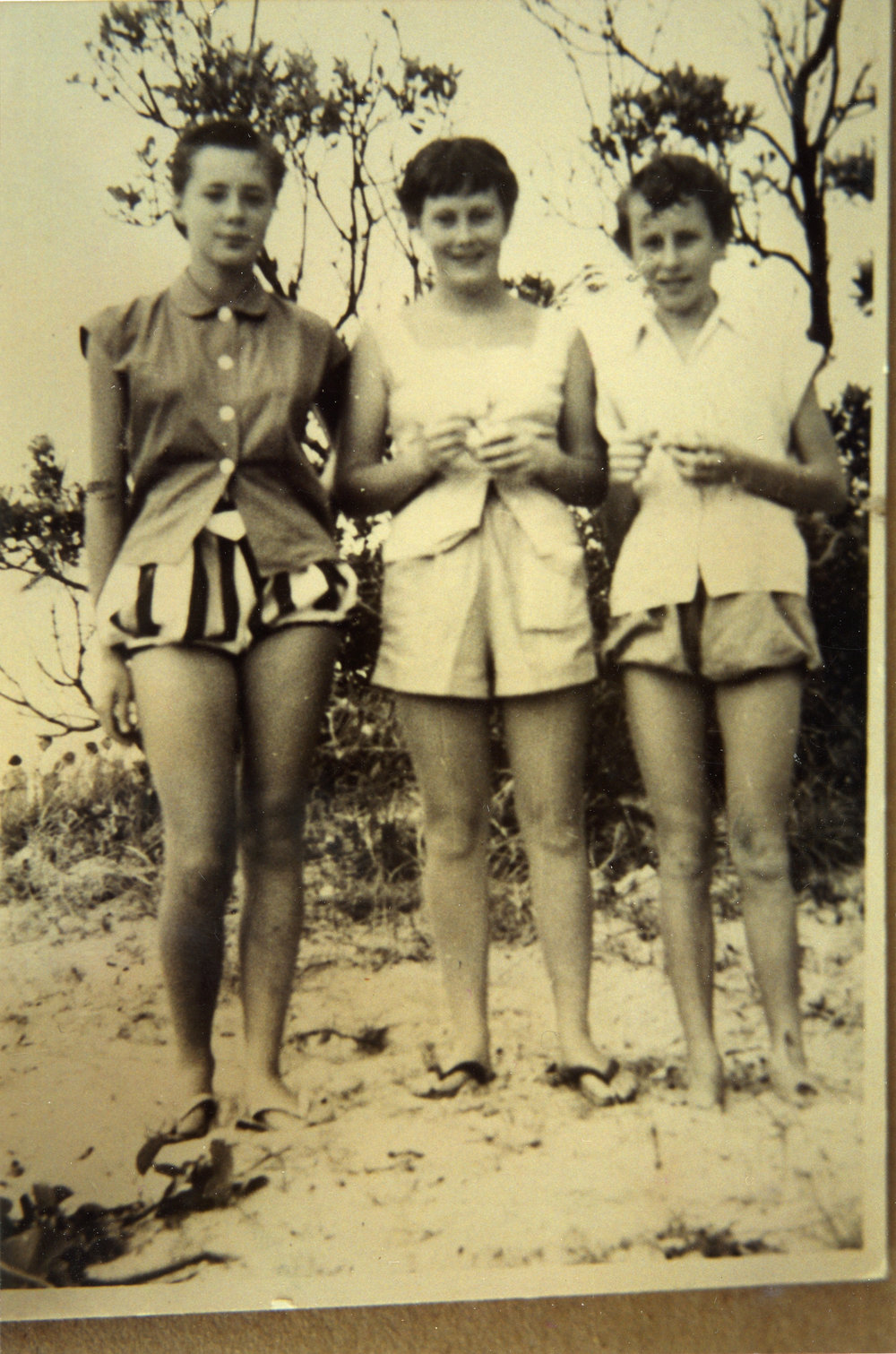 At the R.S.L. Club Christmas party, 1957