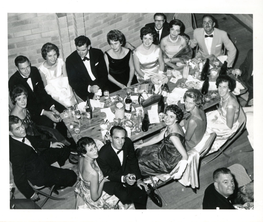 Group in ballroom attire