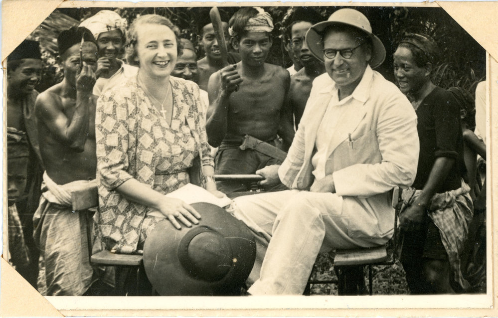 Frank Clune and Brown Eyes, New Year 1939