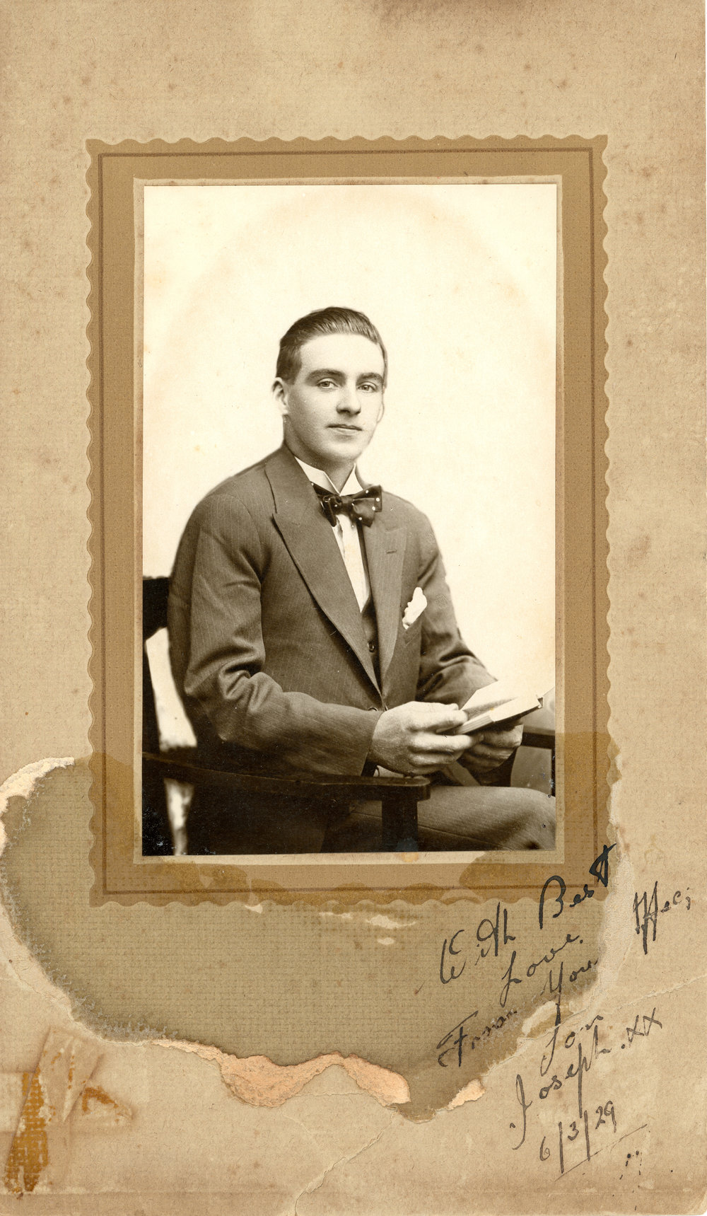 Portrait of Joseph, March 1929