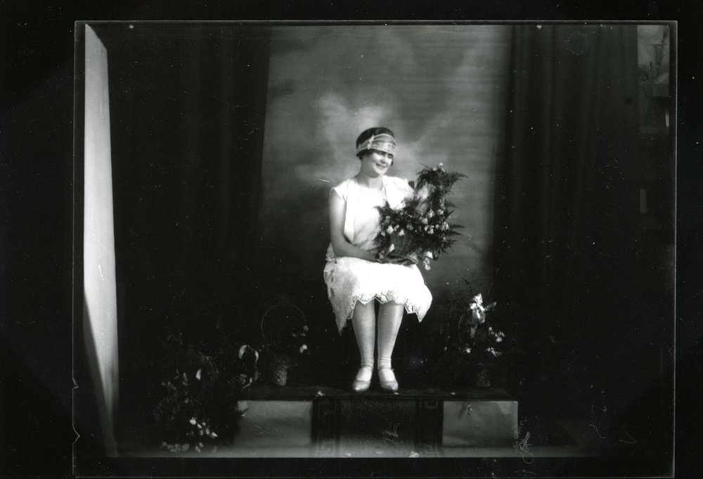 Portrait of a Queen of Agriculture contestant, 1927