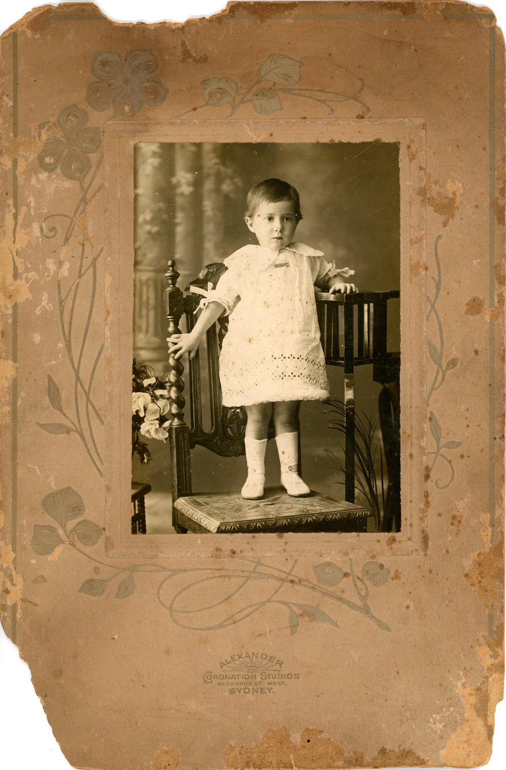 Portrait of a toddler