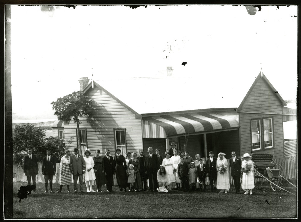 Shea and McLeod wedding, 8 June 1921