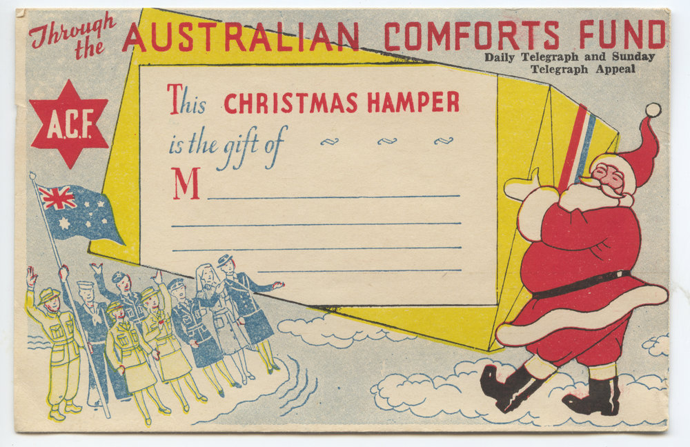 Australian Comforts Fund Christmas card