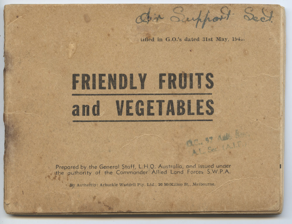 Friendly Fruits and Vegetables, 1943