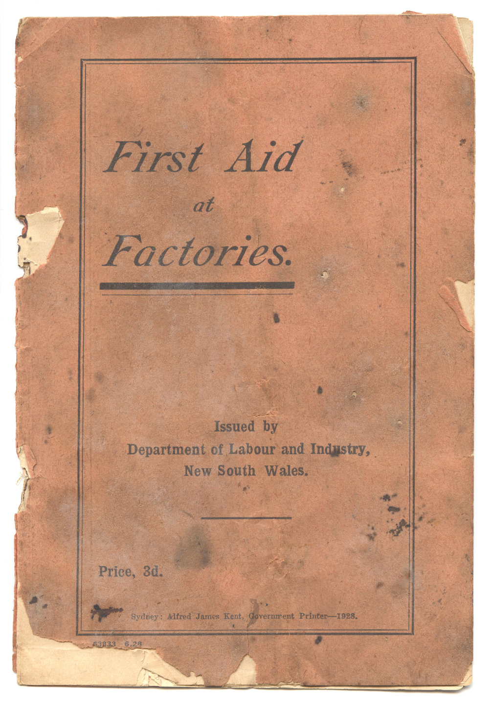 First Aid at Factories, 1928